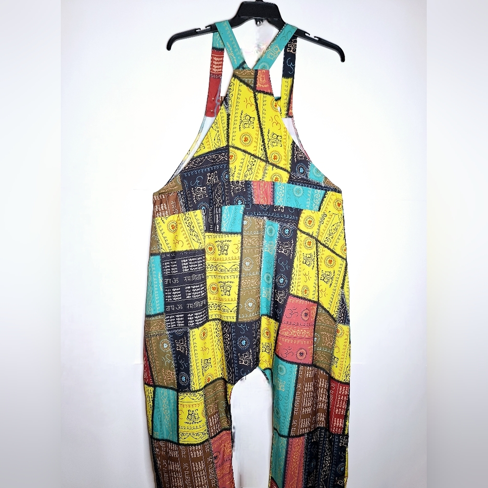 Vender brand"The Patchwork Princess" Boho, croquette, wideleg,patchwork,overalls - Picture 10 of 10